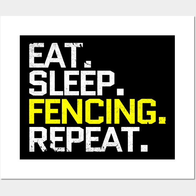 fencing Wall Art by Circle Project